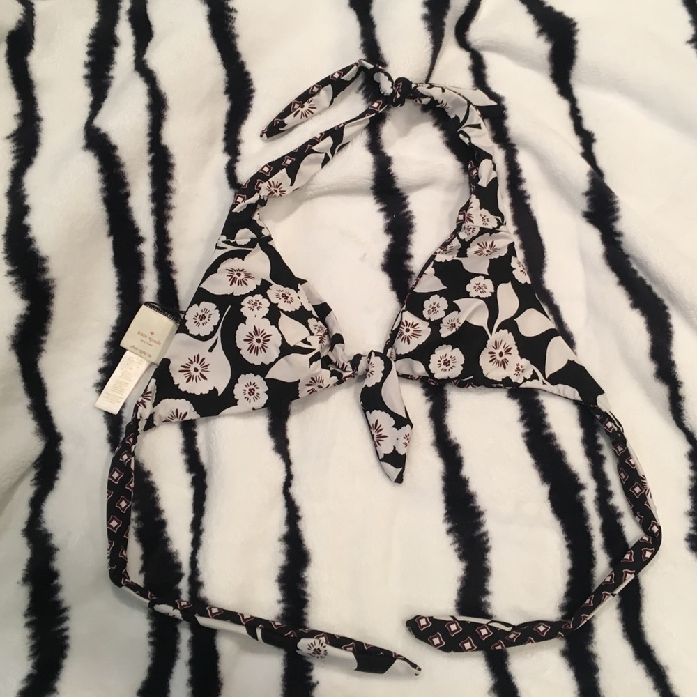 KATE SPADE REVERSIBLE SWIM TOP- NEW W/O TAG